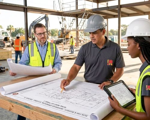 Security team planing - Elite Fire & Security ( EAS Systems )